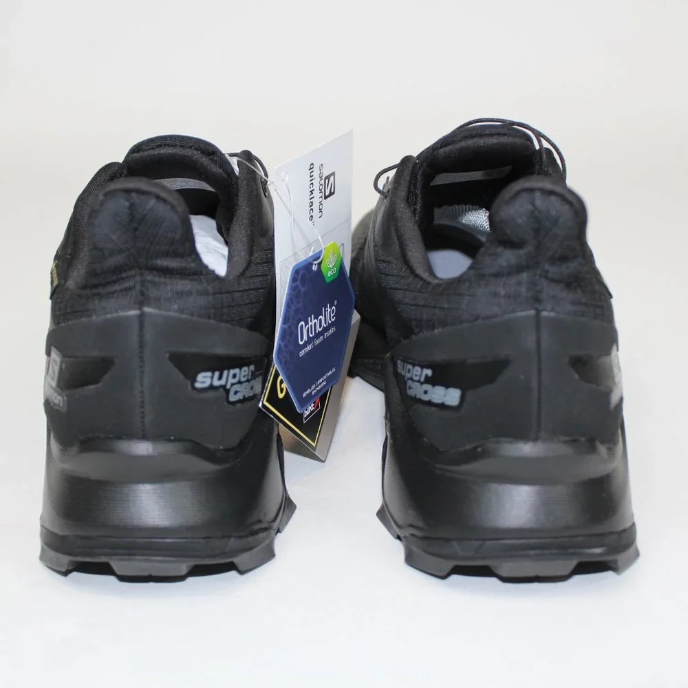 NIB Salomon Supercross Blast GTX Trail Running Men's Shoes Size 7.5